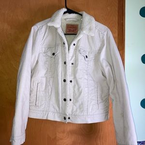 Levi’s corduroy Sherpa lined jacket